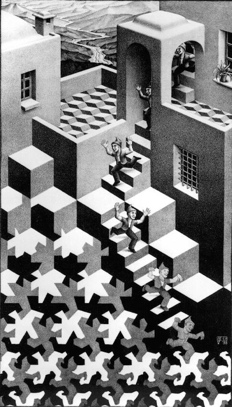 The Amazing World Of Mc Escher People Of Print