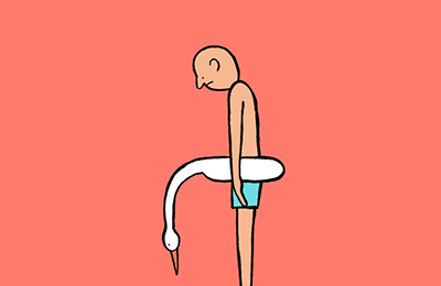 Jean Jullien ‘La Plage’ :: Beach London