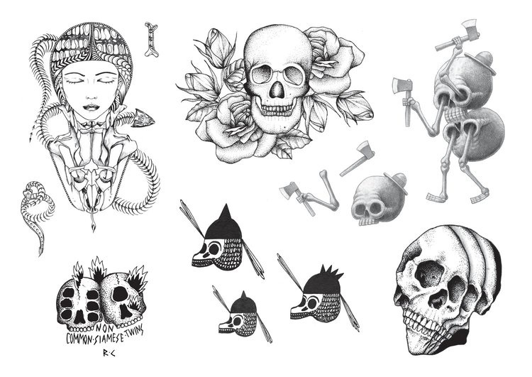 Everyone’s Got One | A Skull Showcase | People of Print