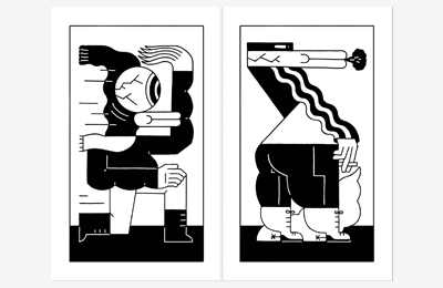 Gino Bud Hoiting X Lennard Kok :: ‘Give and Go’ zine