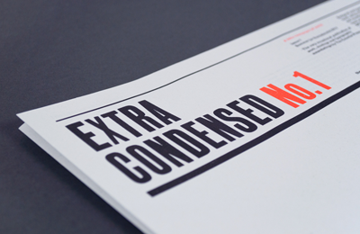 The Counter Press | Extra Condensed No.1