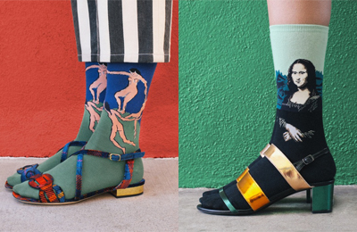 The Art Socks Photo Series by Kate Brien