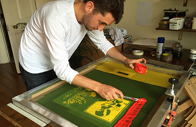 Lawrence Slater | DIY Screenprint Setup