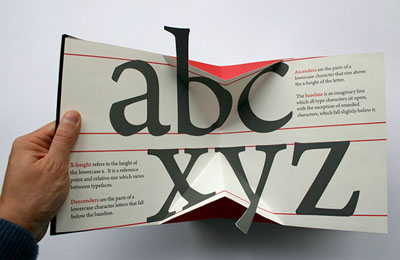 Kevin Steele’s The Movable Book of Letterforms