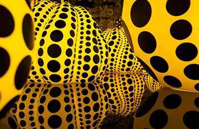 Yayoi Kusama: Sculptures, Paintings & Mirror Rooms