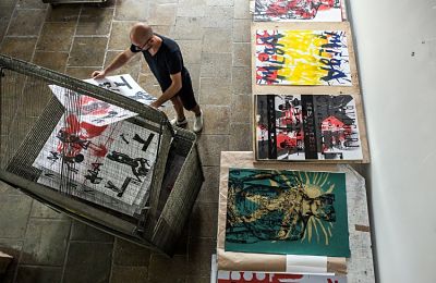 Poster Rex: Athens – Istanbul – Moscow – Kiev – Exhibition in Warsaw