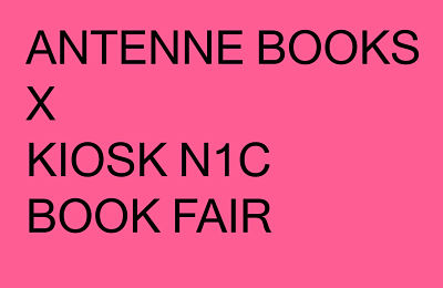 Antenne Books X Kiosk N1C Book Fair