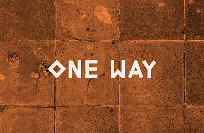 Intercity: One Way Typeface