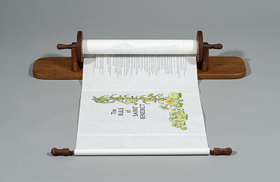 Mary Bruno: Letterpress Scroll