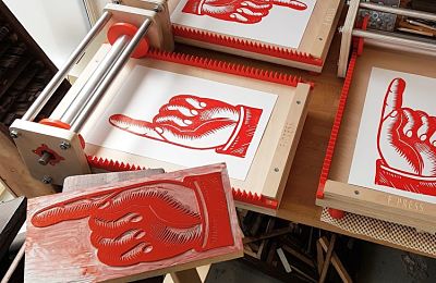 POP Member Showcase: 10 Linocut Prints