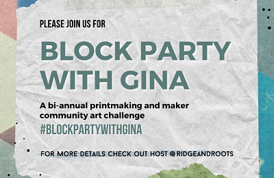 #blockpartywithgina