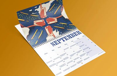 Everyday Blues Calendar