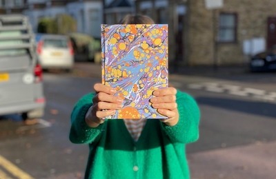 Wainwright Bookbinding | Hand-Marbled Notebooks & Diaries