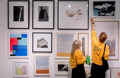 POP Members at Woolwich Contemporary Print Fair 2023