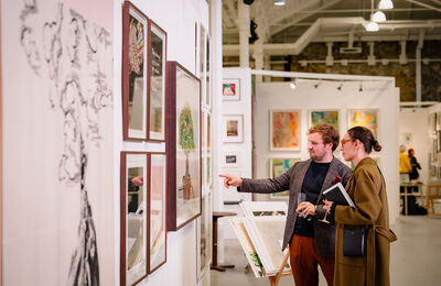 POP Members at Woolwich Contemporary Print Fair 2024